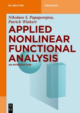 Abbildung von Papageorgiou / Winkert | Applied Nonlinear Functional Analysis | 1. Auflage | 2018 | beck-shop.de