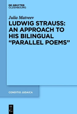 Abbildung von Matveev | Ludwig Strauss: An Approach to His Bilingual 