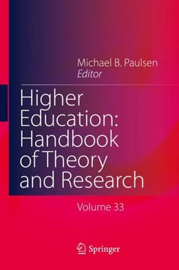 Abbildung von Paulsen | Higher Education: Handbook of Theory and Research | 1. Auflage | 2018 | beck-shop.de