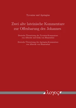 Abbildung von Zwei alte lateinische Kommentare zur Offenbarung des Johannes | 1. Auflage | 2018 | beck-shop.de