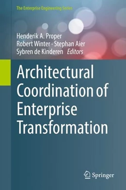 Abbildung von Proper / Winter | Architectural Coordination of Enterprise Transformation | 1. Auflage | 2018 | beck-shop.de