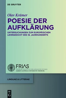 Abbildung von Krämer | Poesie der Aufklärung | 1. Auflage | 2019 | beck-shop.de