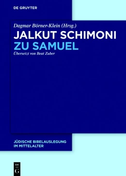 Abbildung von Börner-Klein | Jalkut Schimoni zu Samuel | 1. Auflage | 2018 | beck-shop.de
