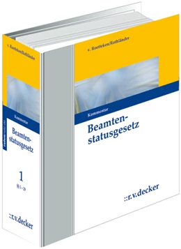 Abbildung von v. Roetteken / Rothländer | Beamtenstatusgesetz - ohne Aktualisierungsservice | 1. Auflage | 2023 | beck-shop.de