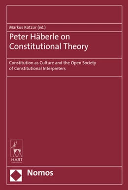 Abbildung von Kotzur | Peter Häberle on Constitutional Theory | 1. Auflage | 2018 | beck-shop.de