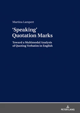 Abbildung von Lampert | 'Speaking' Quotation Marks | 1. Auflage | 2018 | beck-shop.de