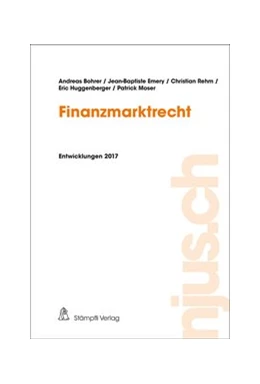 Abbildung von Bohrer / Rehm | Finanzmarktrecht | 1. Auflage | 2018 | beck-shop.de