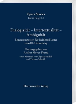 Abbildung von Meyer-Fraatz | Dialogizität - Intertextualität - Ambiguität | 1. Auflage | 2018 | beck-shop.de