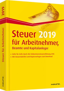 Abbildung von Dittmann / Haderer | Steuer 2019 für Arbeitnehmer, Beamte und Kapitalanleger | 1. Auflage | 2018 | 03601 | beck-shop.de