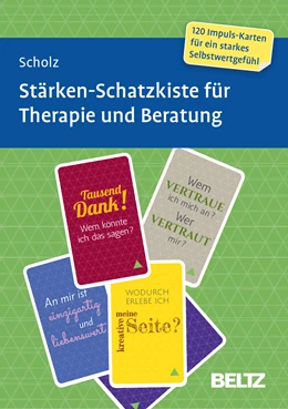 Abbildung von Scholz | Stärken-Schatzkiste für Therapie und Beratung | 1. Auflage | 2018 | beck-shop.de