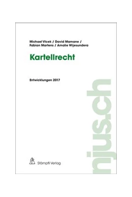 Abbildung von Vlcek / Mamane | Kartellrecht | 1. Auflage | 2018 | beck-shop.de