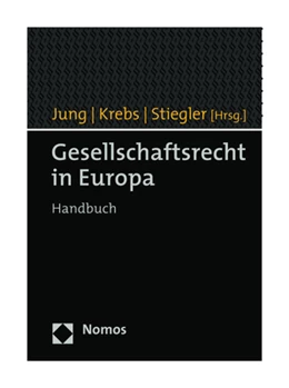 Abbildung von Jung / Krebs | Gesellschaftsrecht in Europa | 1. Auflage | 2019 | beck-shop.de