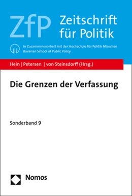 Abbildung von Hein / Petersen | Die Grenzen der Verfassung | 1. Auflage | 2018 | beck-shop.de