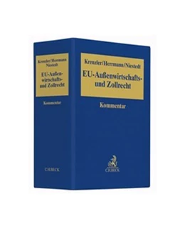 Abbildung von Krenzler / Hermann | EU-Außenwirtschafts- und Zollrecht Leinen-Hauptordner Band 1 • 1 Ersatzordner (leer) | 1. Auflage | | beck-shop.de
