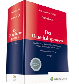 Abbildung von Eschenbruch / Schürmann | Der Unterhaltsprozess | 7. Auflage | 2020 | beck-shop.de