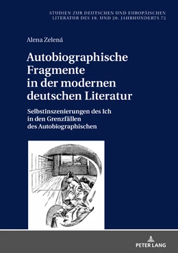Abbildung von Zelená | Autobiographische Fragmente in der modernen deutschen Literatur | 1. Auflage | 2018 | 72 | beck-shop.de