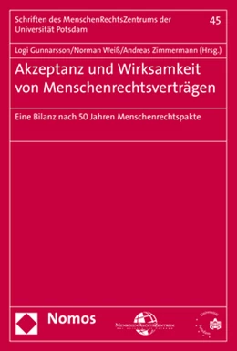 Abbildung von Gunnarsson / Weiß | Akzeptanz und Wirksamkeit von Menschenrechtsverträgen | 1. Auflage | 2018 | beck-shop.de