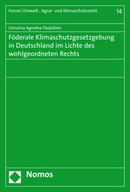 Abbildung von Flaskühler | Föderale Klimaschutzgesetzgebung in Deutschland im Lichte des wohlgeordneten Rechts | 1. Auflage | 2018 | beck-shop.de