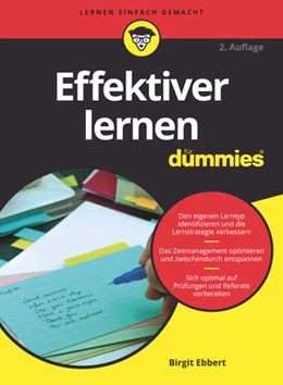 Abbildung von Ebbert | Effektiver Lernen für Dummies | 2. Auflage | 2018 | beck-shop.de