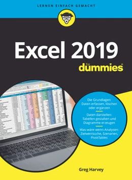 Abbildung von Harvey | Excel 2019 für Dummies | 1. Auflage | 2019 | beck-shop.de