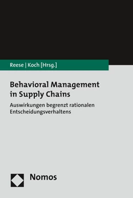 Abbildung von Reese / Koch | Behavioral Management in Supply Chains | 1. Auflage | 2018 | beck-shop.de