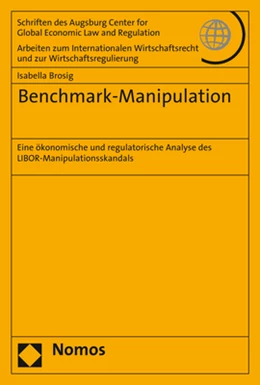 Abbildung von Brosig | Benchmark-Manipulation | 1. Auflage | 2018 | beck-shop.de