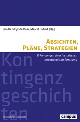 Abbildung von de Boer / Bubert | Absichten, Pläne, Strategien | 1. Auflage | 2018 | beck-shop.de