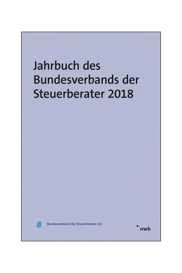 Abbildung von Lüdicke (Hrsg.) | Jahrbuch des Bundesverbands der Steuerberater 2018 | 1. Auflage | 2018 | beck-shop.de