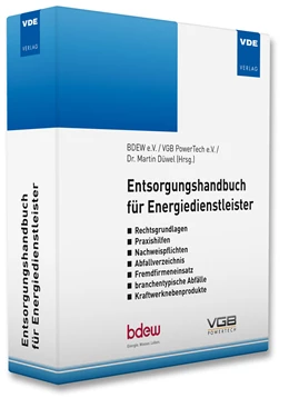 Abbildung von Entsorgungshandbuch für Energiedienstleister | 1. Auflage | 2022 | beck-shop.de
