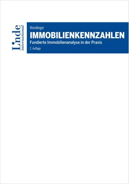 Abbildung von Wendlinger | Immobilienkennzahlen | 2. Auflage | 2018 | beck-shop.de