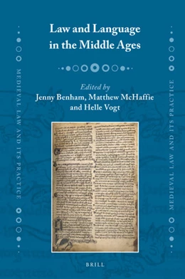 Abbildung von Law and Language in the Middle Ages | 1. Auflage | 2018 | 25 | beck-shop.de