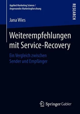 Abbildung von Wies | Weiterempfehlungen mit Service-Recovery | 1. Auflage | 2018 | beck-shop.de