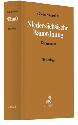 Abbildung von Große-Suchsdorf | Niedersächsische Bauordnung: NBauO | 10. Auflage | 2020 | beck-shop.de