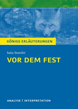 Abbildung von Stanisic | Vor dem Fest | 1. Auflage | 2018 | beck-shop.de