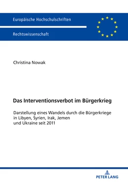 Abbildung von Nowak | Das Interventionsverbot im Bürgerkrieg | 1. Auflage | 2018 | beck-shop.de