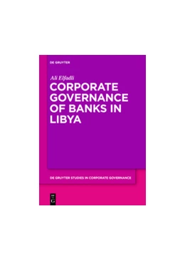 Abbildung von Elfadli | Corporate Governance of Banks in Libya | 1. Auflage | 2019 | 1 | beck-shop.de