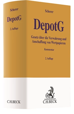 Abbildung von Scherer | Depotgesetz (DepotG) | 2. Auflage | 2024 | beck-shop.de