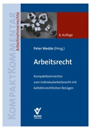 Arbeitsrecht Wedde Hrsg 6 Neu Bearbeitete Aktualisierte