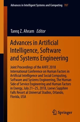 Abbildung von Ahram | Advances in Artificial Intelligence, Software and Systems Engineering | 1. Auflage | 2018 | 787 | beck-shop.de