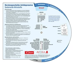 Abbildung von Hahn | Beratungsscheibe Antidepressiva | 1. Auflage | 2018 | beck-shop.de