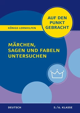 Abbildung von Althoff | Märchen, Sagen und Fabeln untersuchen - Klasse 5/6 - Deutsch | 1. Auflage | 2018 | beck-shop.de
