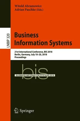Abbildung von Abramowicz / Paschke | Business Information Systems | 1. Auflage | 2018 | 320 | beck-shop.de