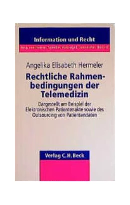 Abbildung von Hermeler | Rechtliche Rahmenbedingungen der Telemedizin | 1. Auflage | 2000 | Band 11 | beck-shop.de
