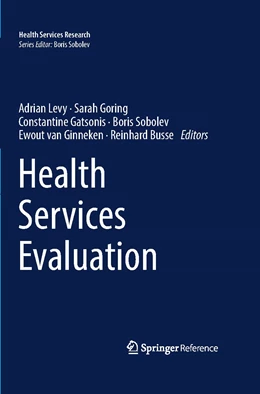 Abbildung von Levy / Goring | Health Services Evaluation | 1. Auflage | 2019 | beck-shop.de