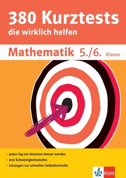Abbildung von 380 Kurztests Mathematik 5./6. Klasse | 1. Auflage | 2018 | beck-shop.de