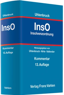 Abbildung von Uhlenbruck | Insolvenzordnung: InsO | 13. Auflage | 2010 | beck-shop.de