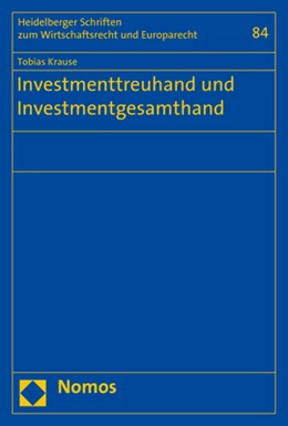 Abbildung von Krause | Investmenttreuhand und Investmentgesamthand | 1. Auflage | 2018 | beck-shop.de