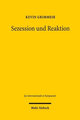 Abbildung von Grimmeiß | Sezession und Reaktion | 1. Auflage | 2019 | beck-shop.de
