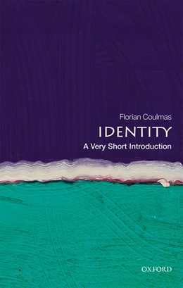 Abbildung von Coulmas | Identity: A Very Short Introduction | 1. Auflage | 2019 | beck-shop.de
