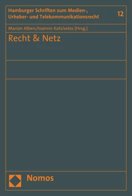 Abbildung von Albers / Katsivelas | Recht & Netz | 1. Auflage | 2018 | 12 | beck-shop.de
